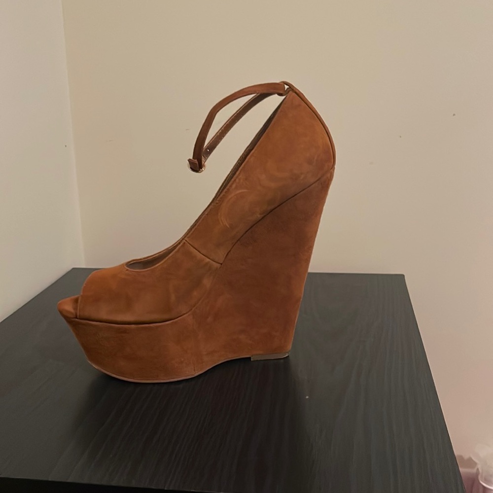 Platform Wedge Heel